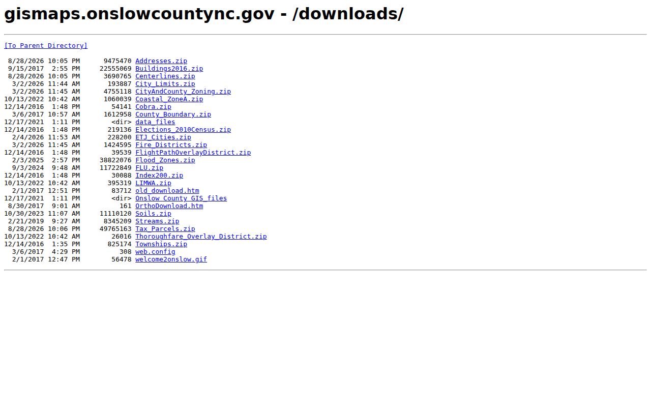 Jacksonville neighbors GIS parcel address and boundary download inventory